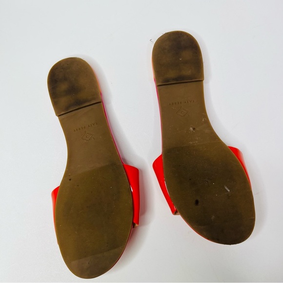 Red Slide Sandals - Picture 3 of 3